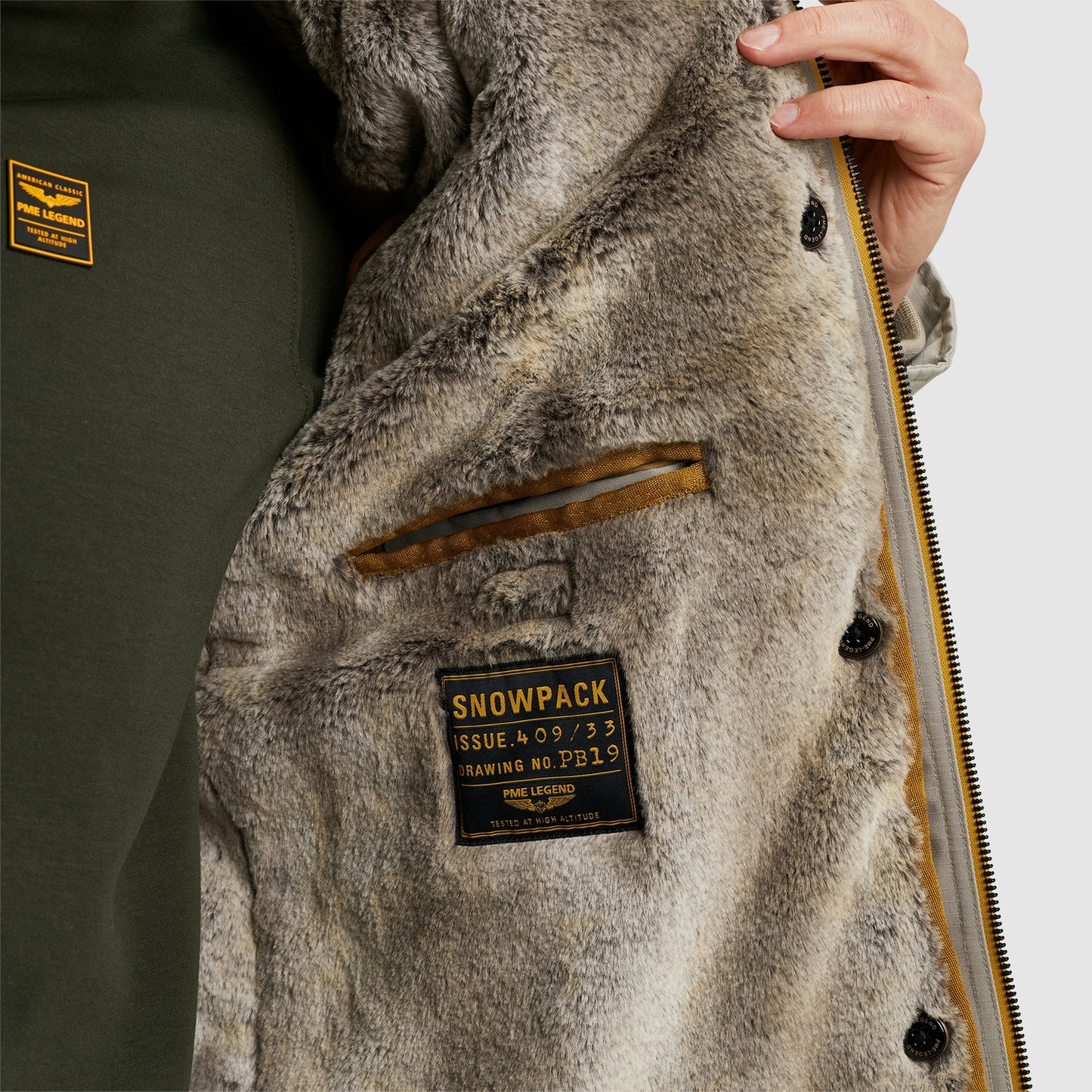 Semi long jacket SNOWPACK Trail ripstop