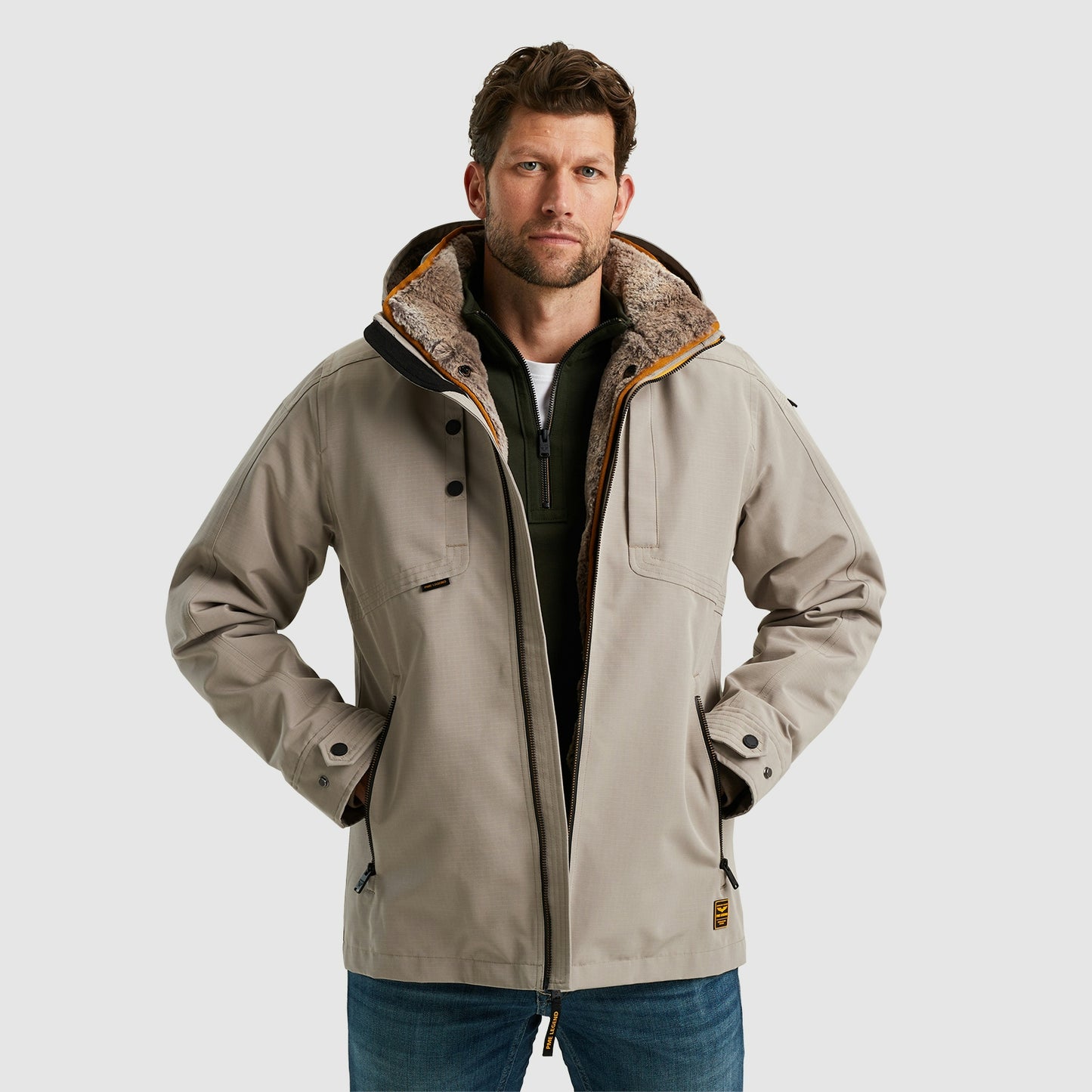 Semi long jacket SNOWPACK Trail ripstop