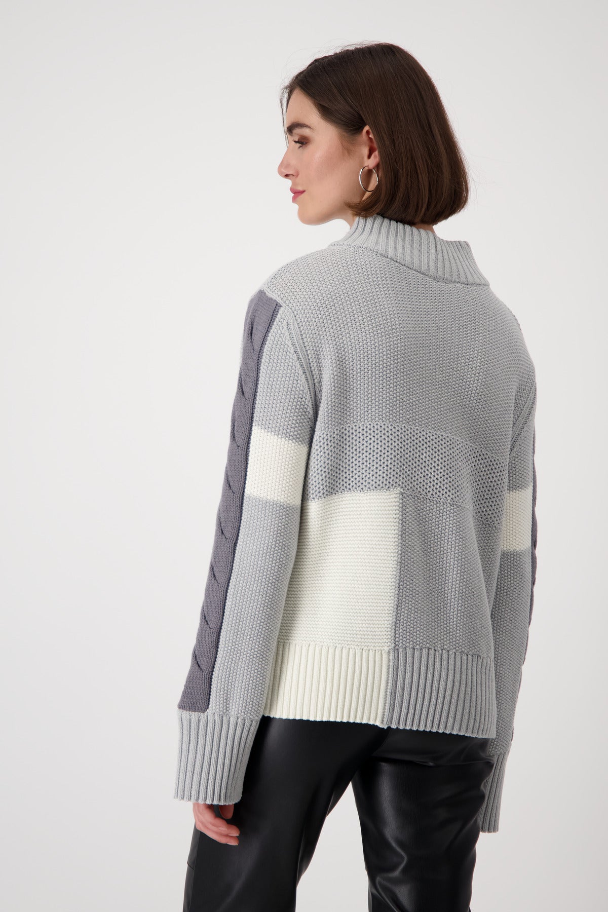 Pullover, silver grey mélange