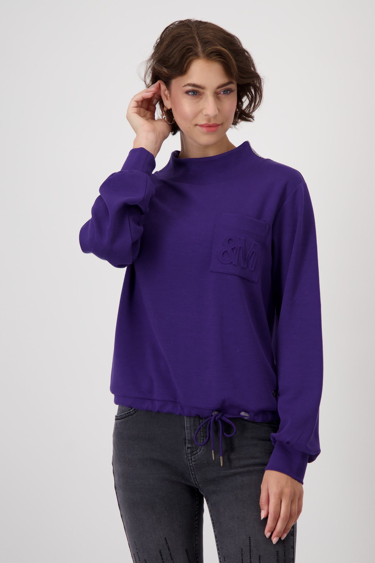 Sweatshirt, dark purple