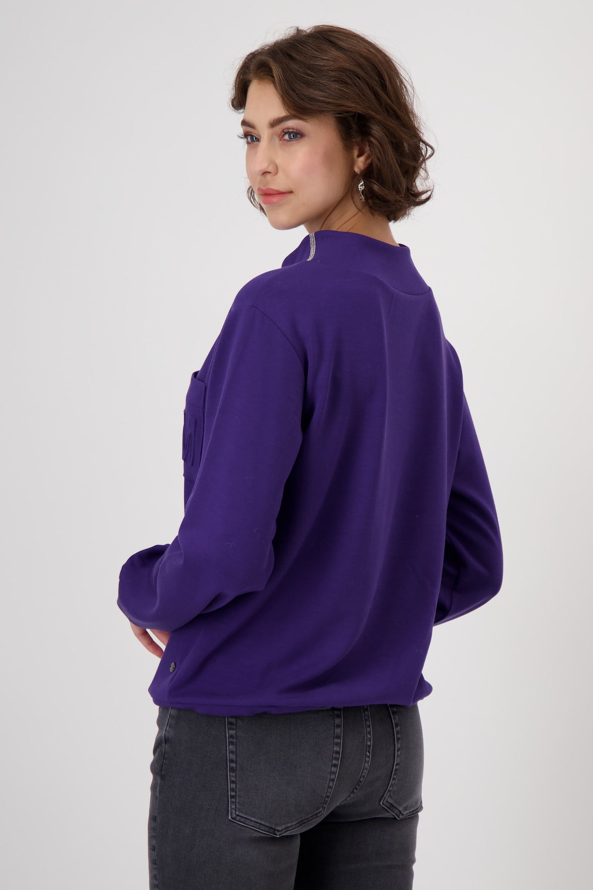 Sweatshirt, dark purple