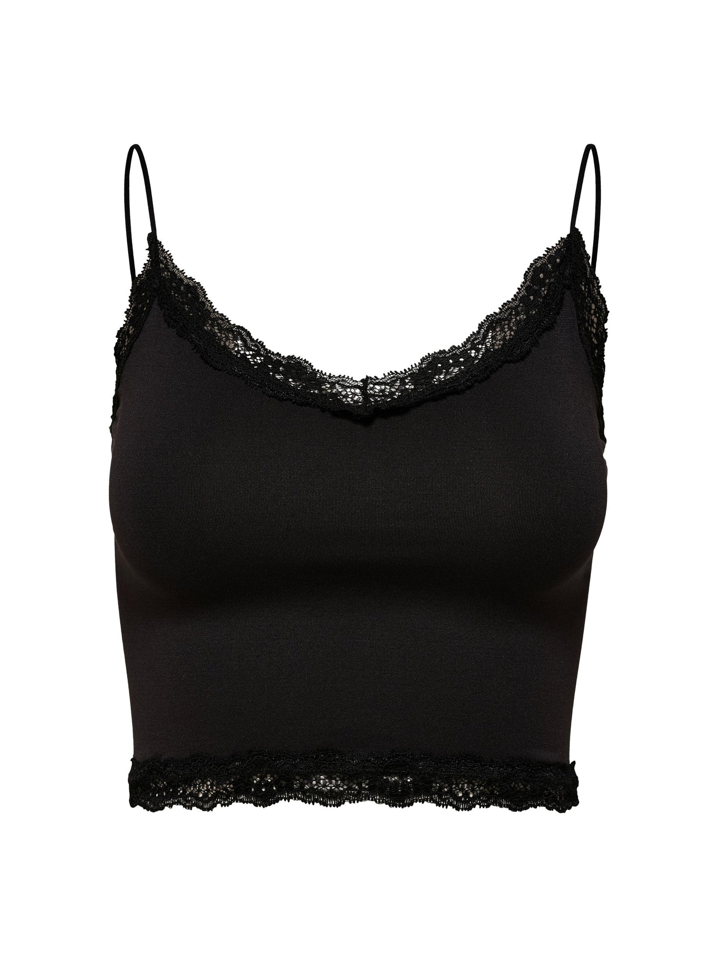 ONLVICKY  LACE SEAMLESS CROPPED TOP NOOS