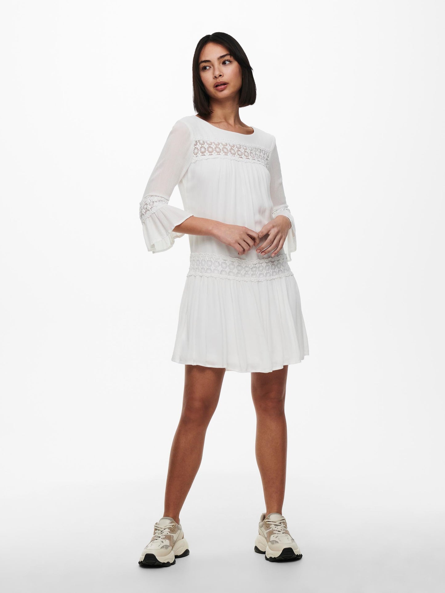 ONLTYRA 3/4 LIFE SHORT DRESS WVN NOOS