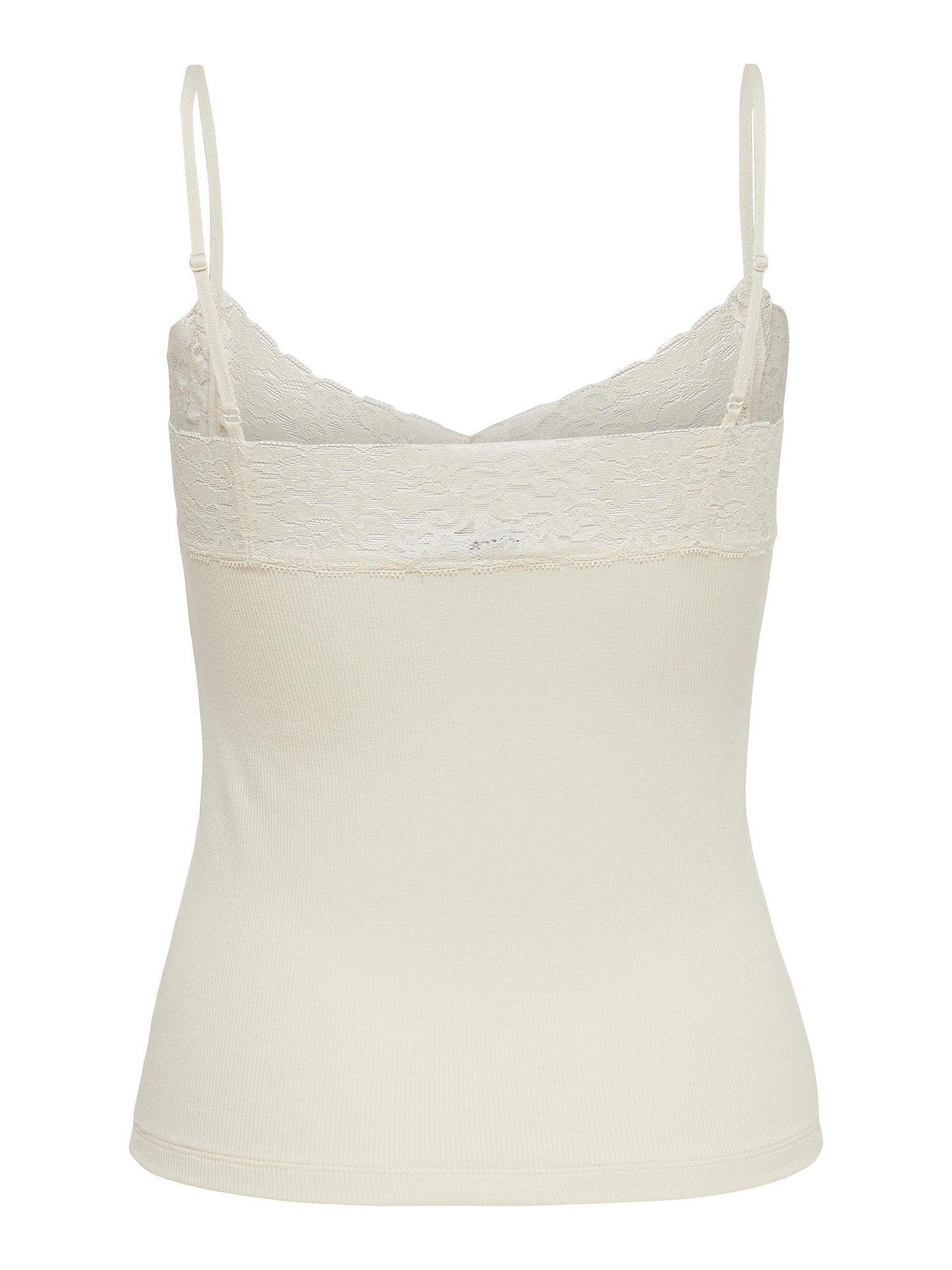 ONLTILDE RIB LACE SINGLET JRS