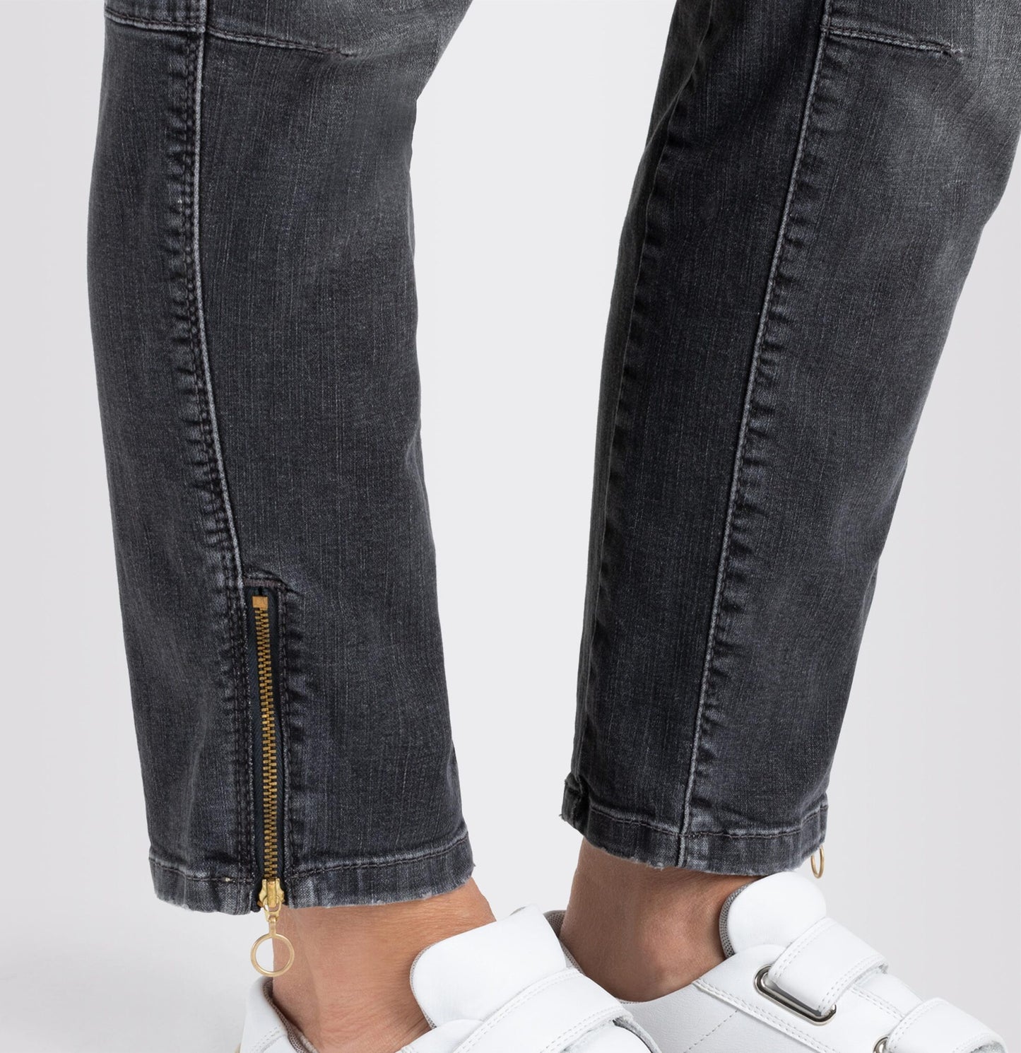 MAC JEANS - RICH cargo denim, Authentic cross denim