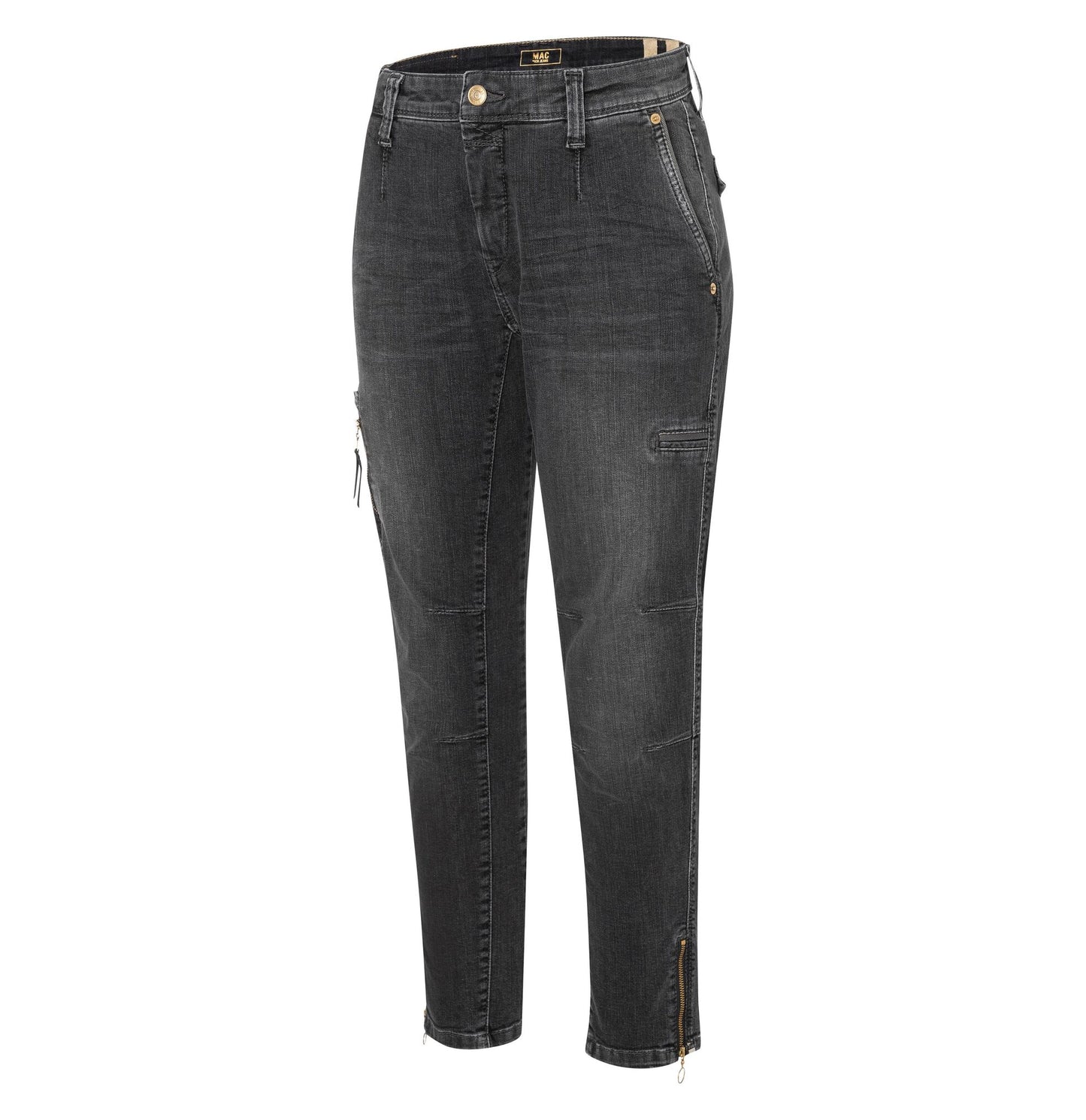 MAC JEANS - RICH cargo denim, Authentic cross denim