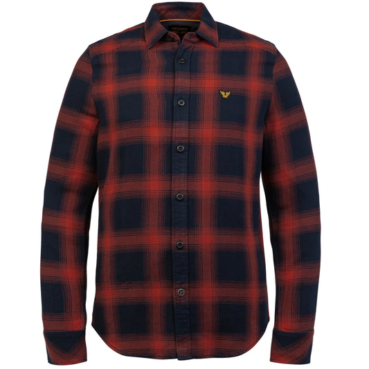 Long Sleeve Shirt Twill Check