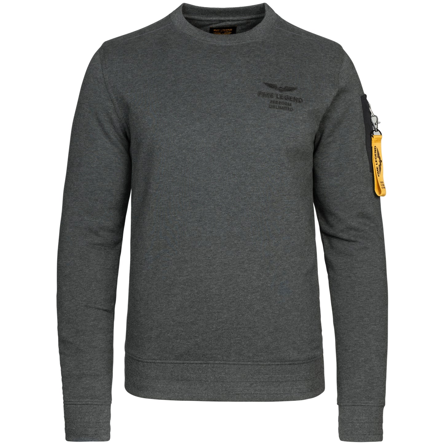 Long Sleeve R Neck Brushed Sweat