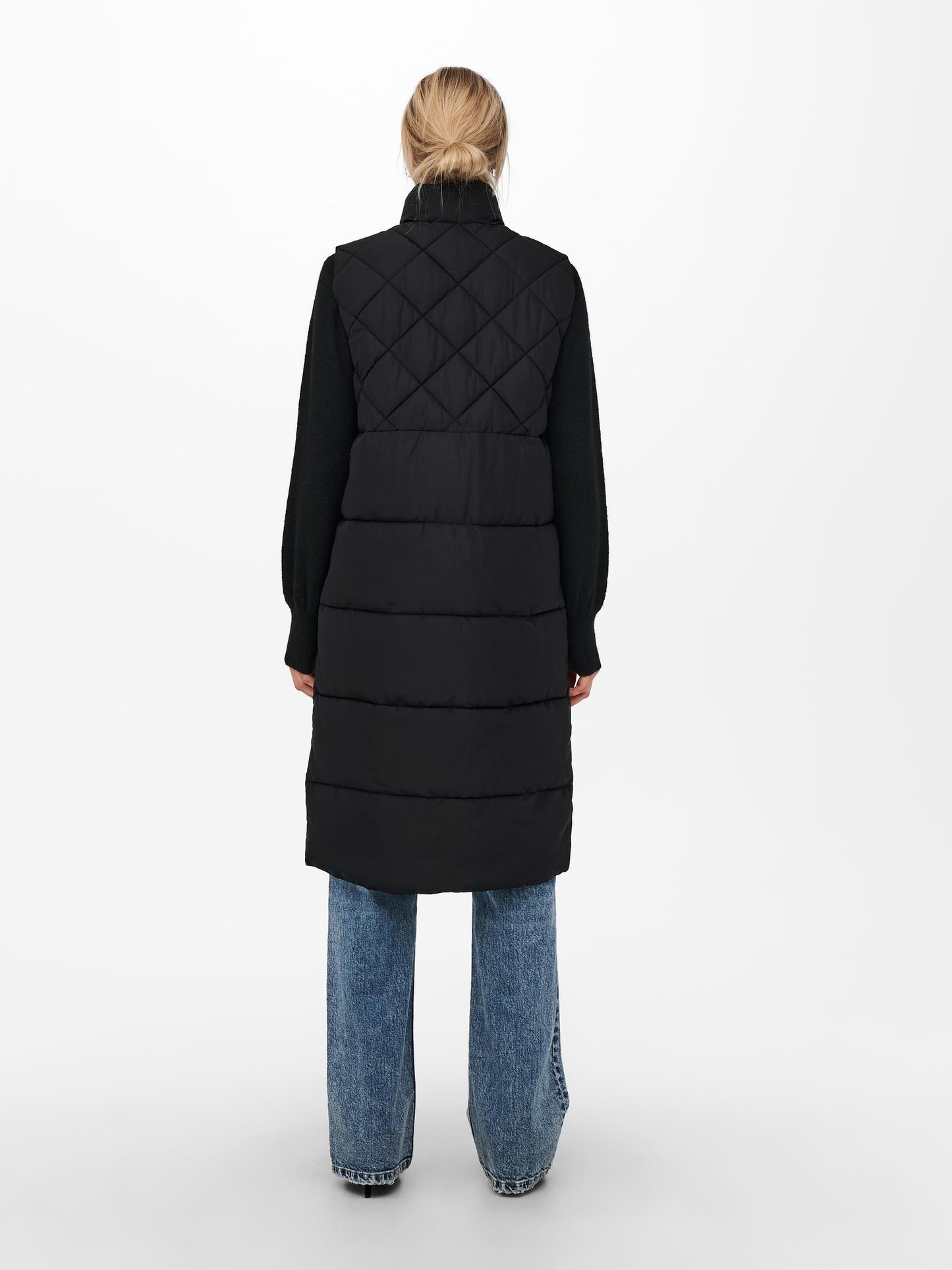 ONLSTACY QUILTED LONG WAISTCOAT OTW NOOS