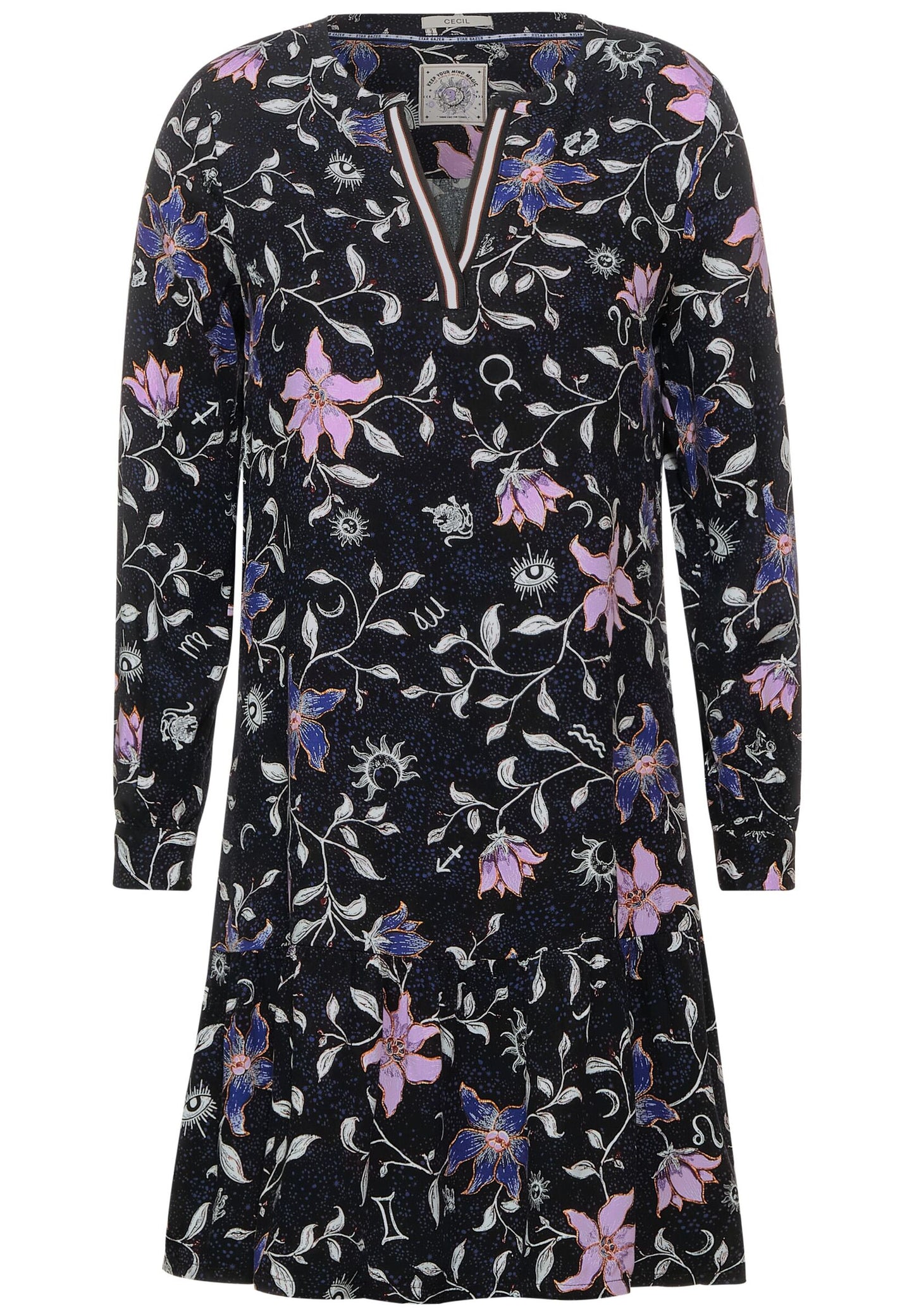 Kleid mit Blumen Print