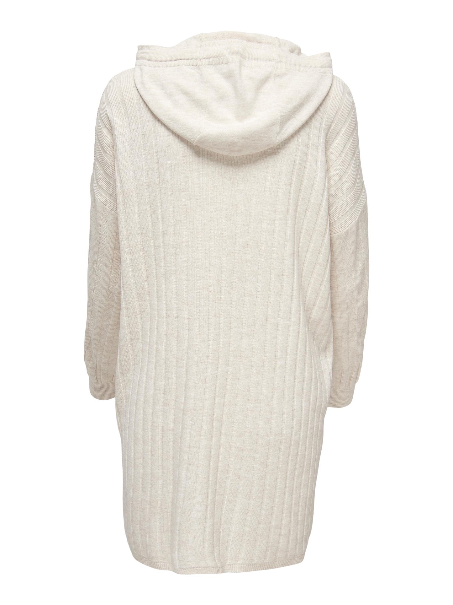 ONLCAREY L/S LONG HOOD DRESS KNT