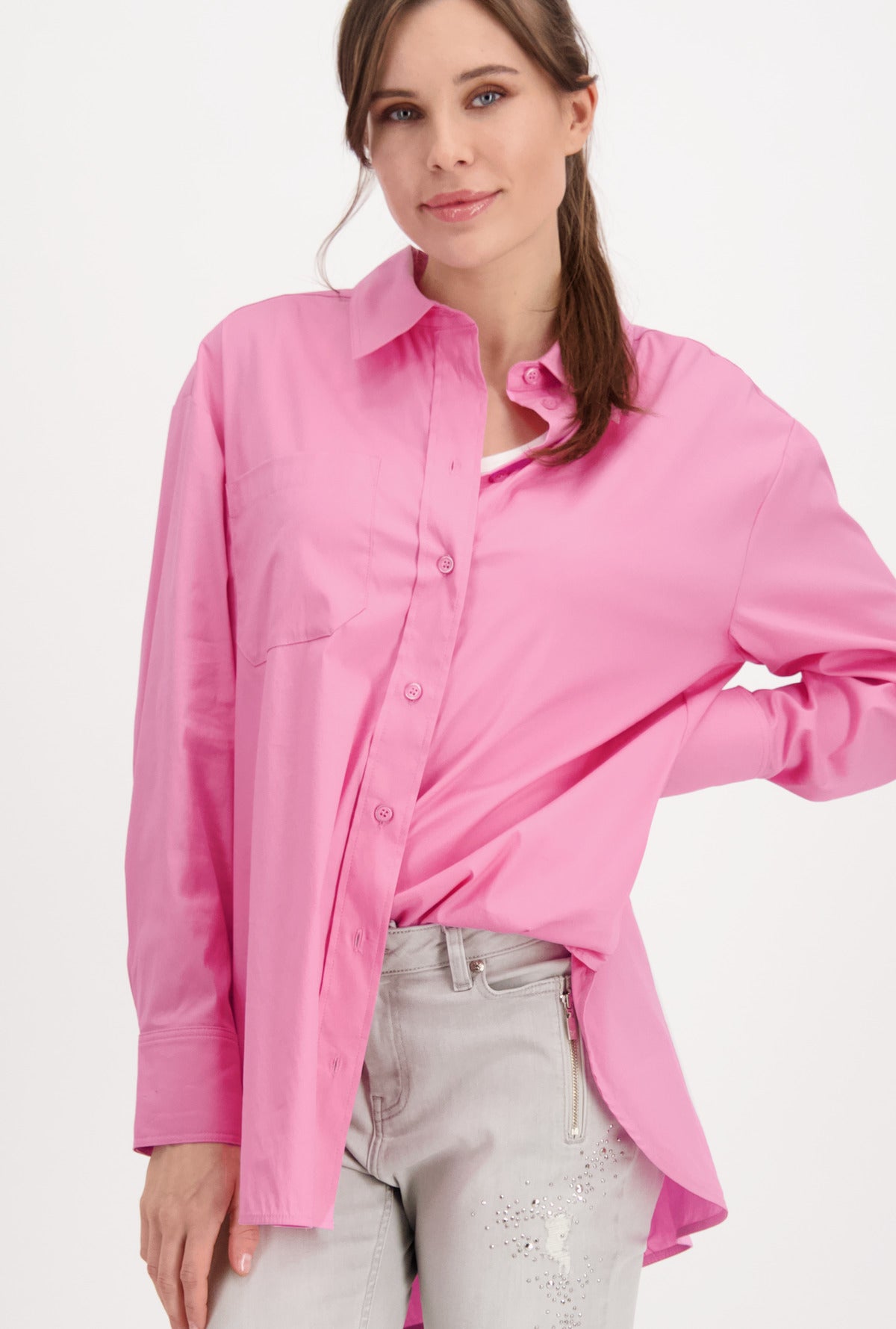 Bluse, pink