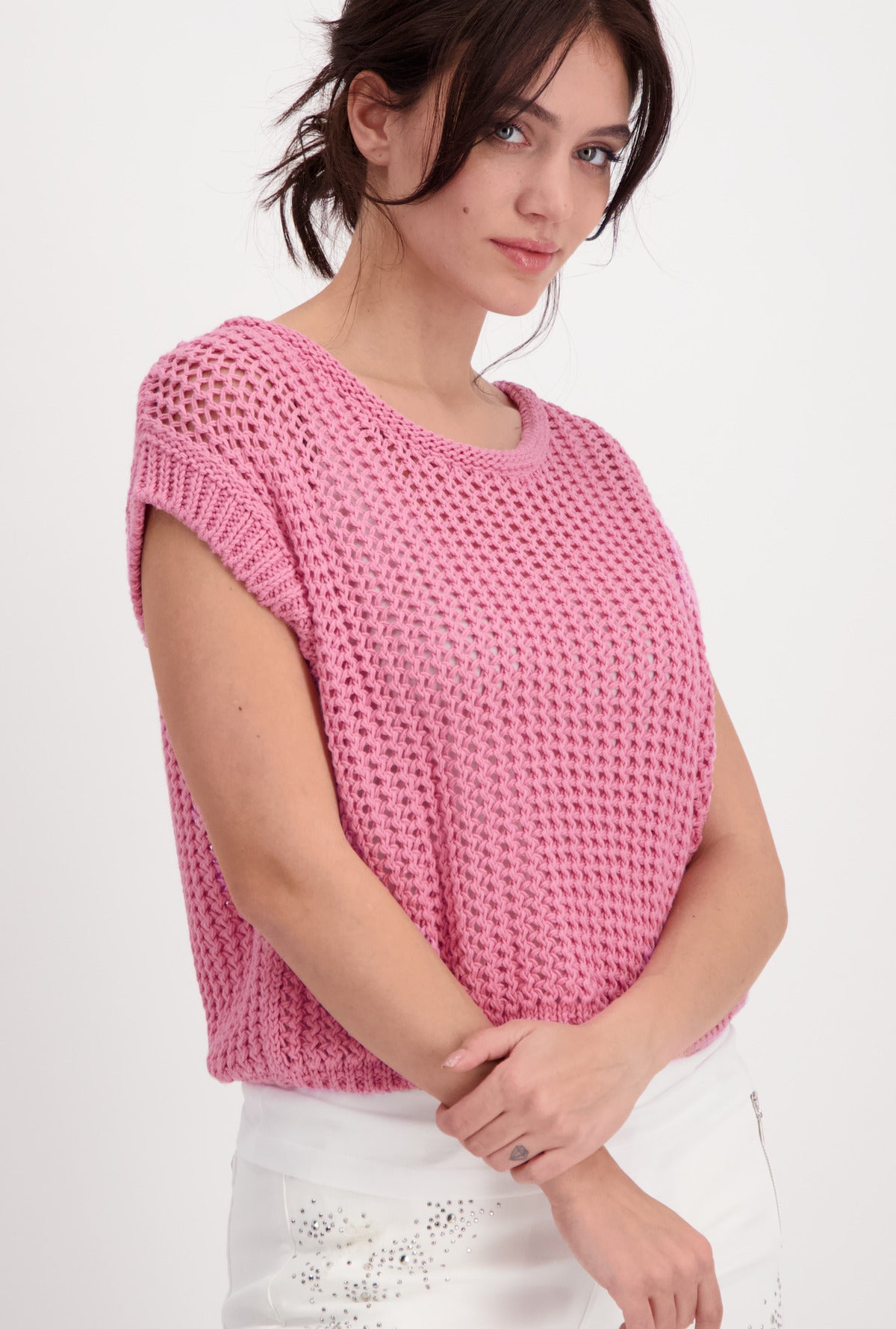 Pullover, pink