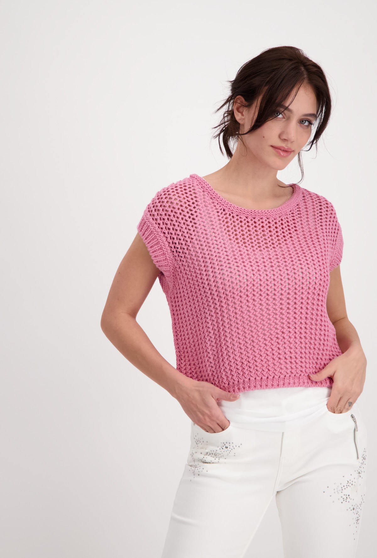 Pullover, pink