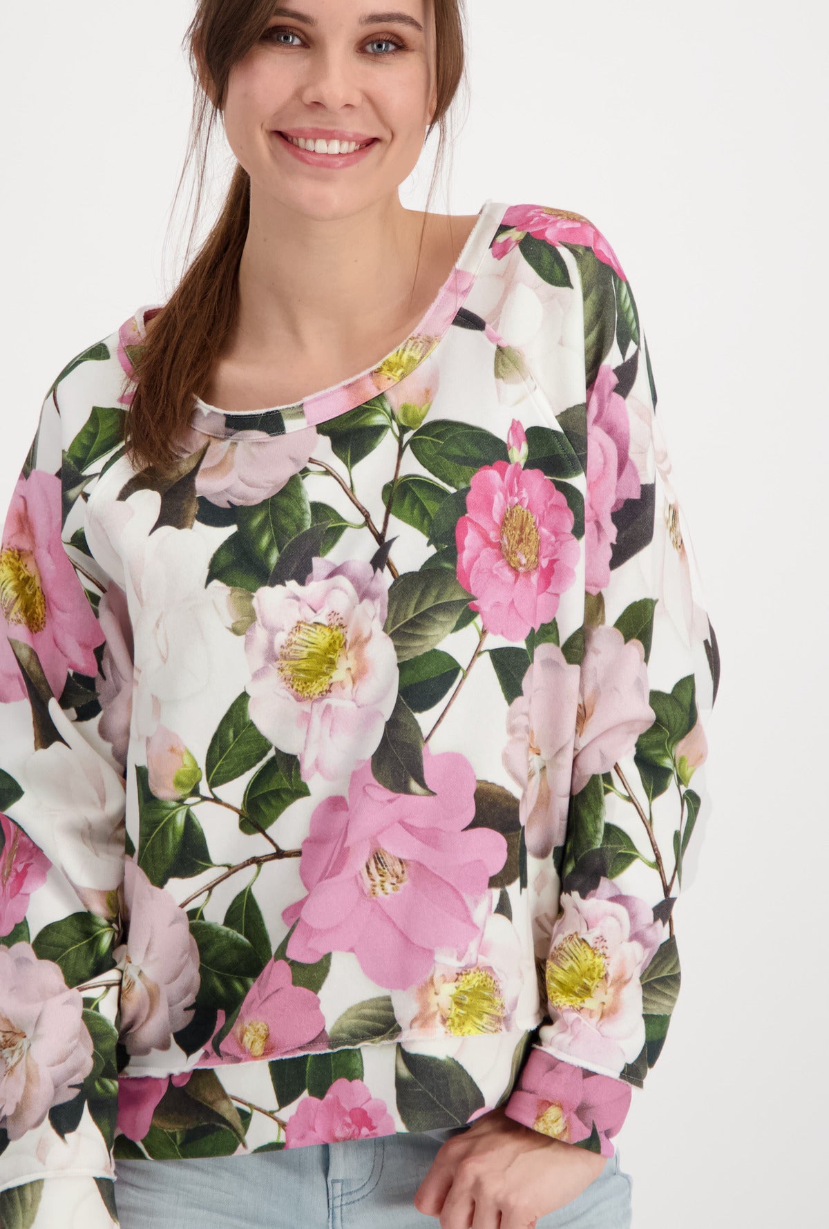 Pullover, bloom gemustert