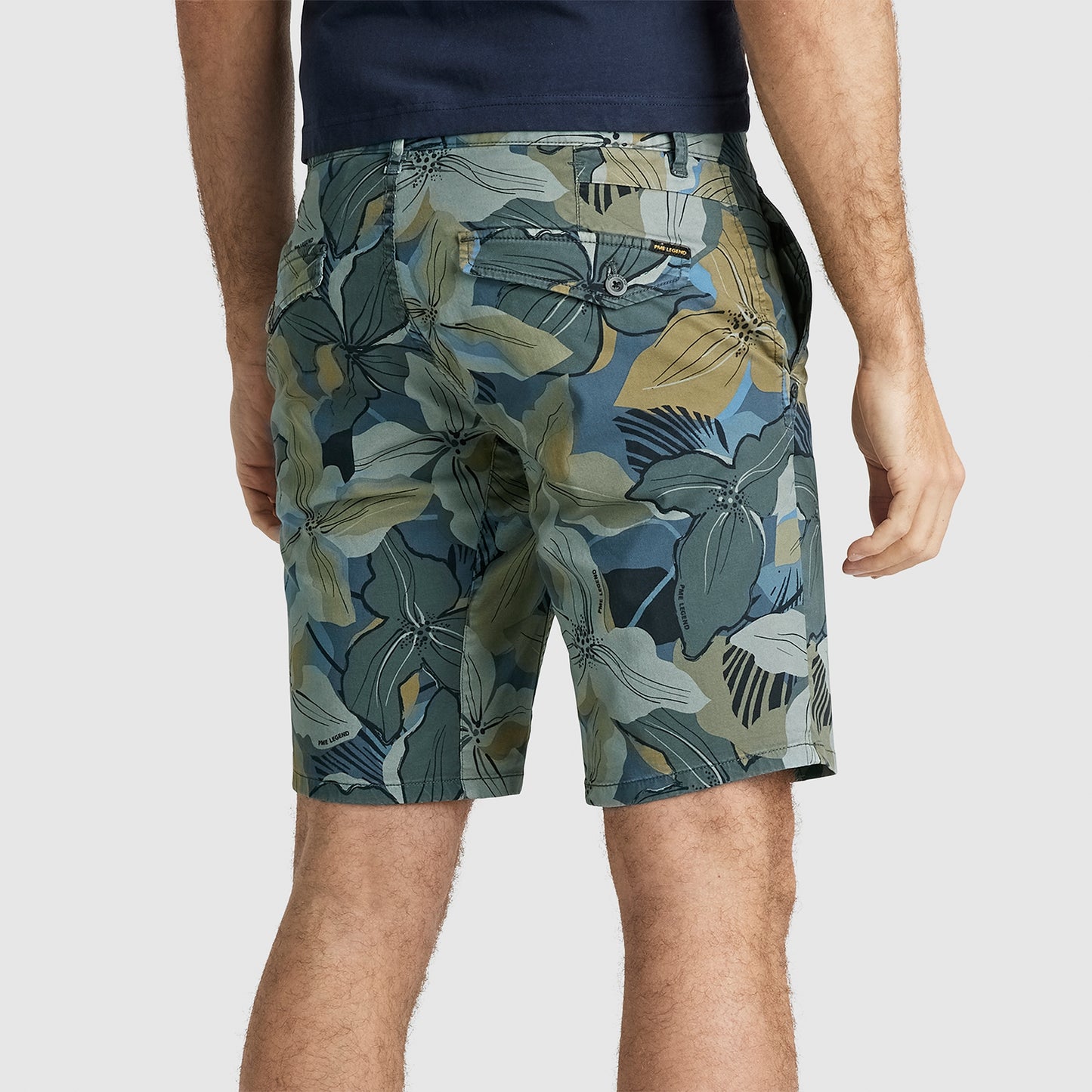 Twin wasp chino shorts FINE TWILL ALL-OVER DESSIN