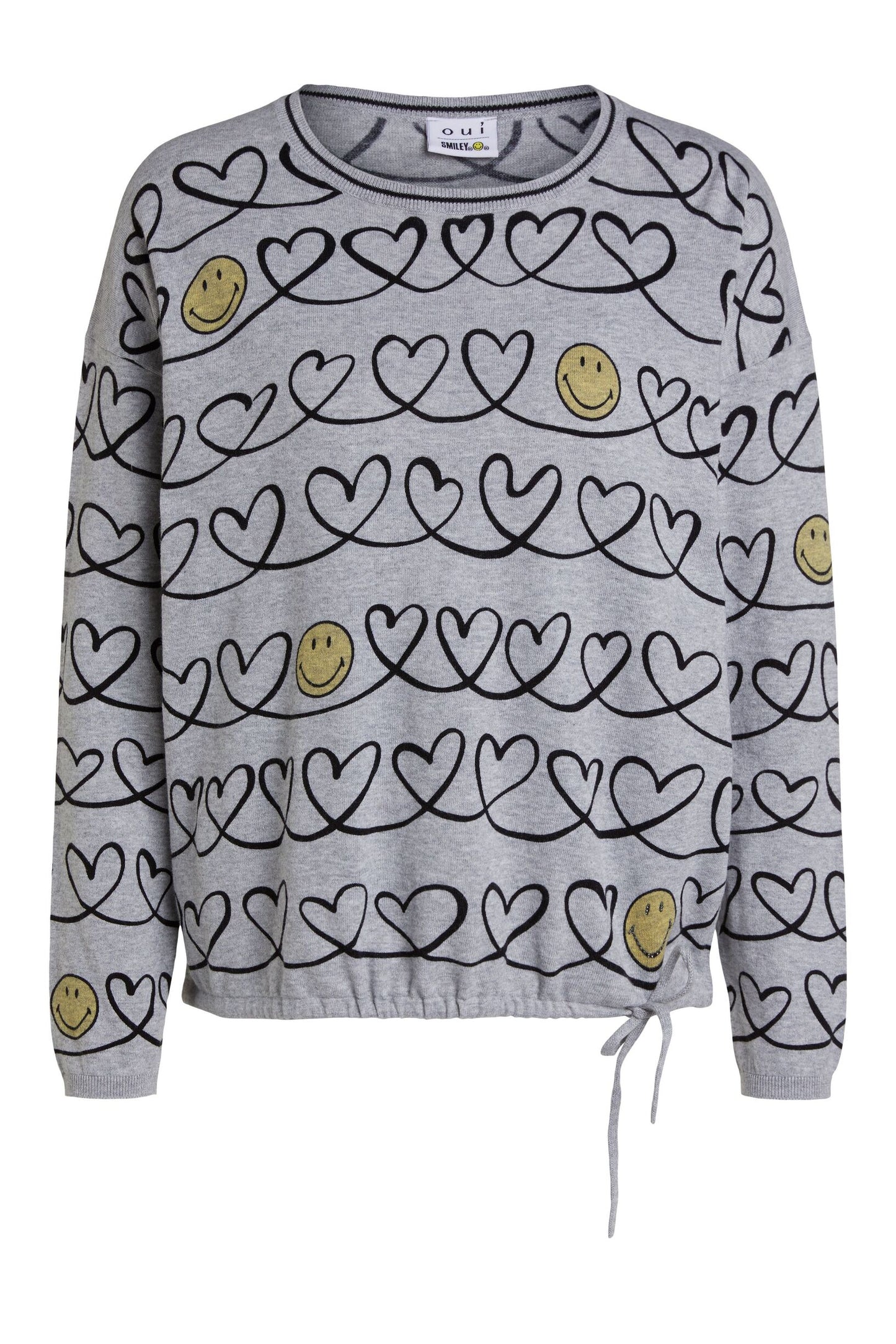 Pullover mit Smileys