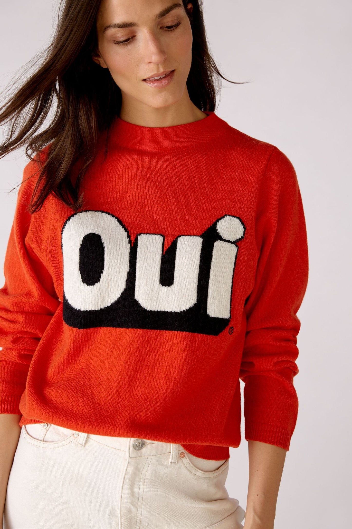 Pullover mit Oui Logo