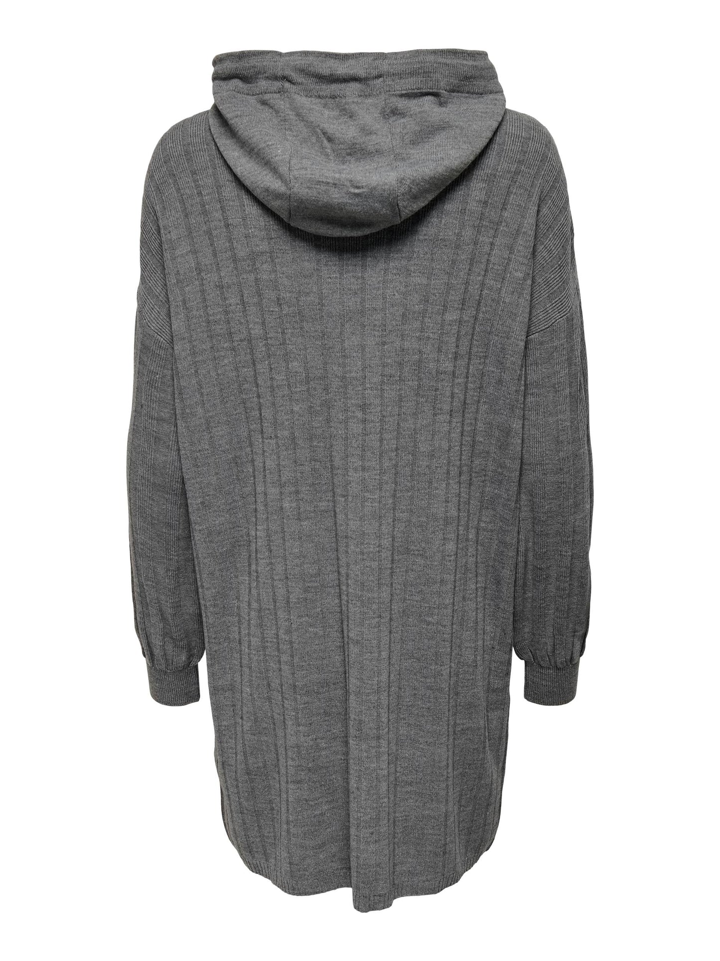 ONLCAREY L/S LONG HOOD DRESS KNT