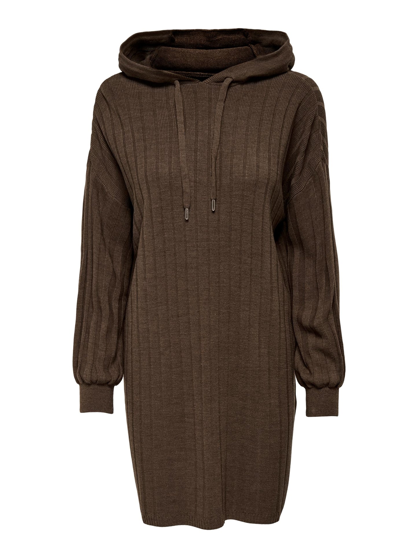 ONLCAREY L/S LONG HOOD DRESS KNT