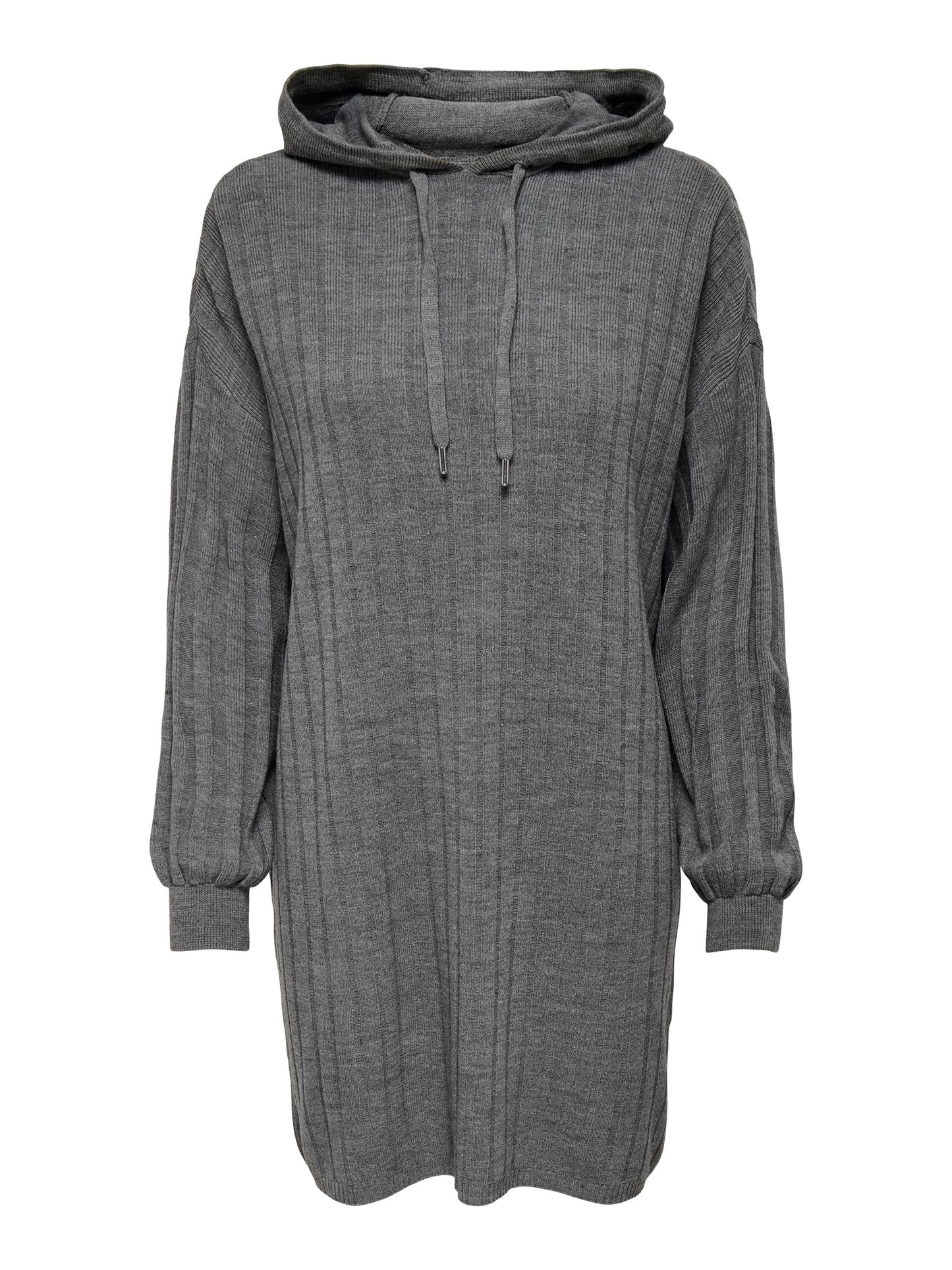 ONLCAREY L/S LONG HOOD DRESS KNT