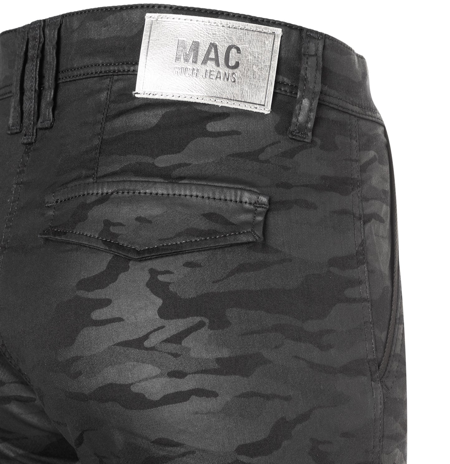 MAC JEANS - RICH, Coated cotton tencel