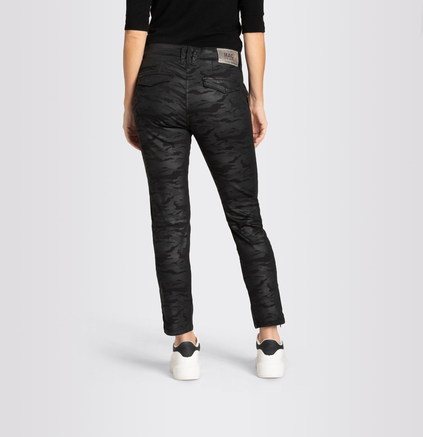 MAC JEANS - RICH, Coated cotton tencel