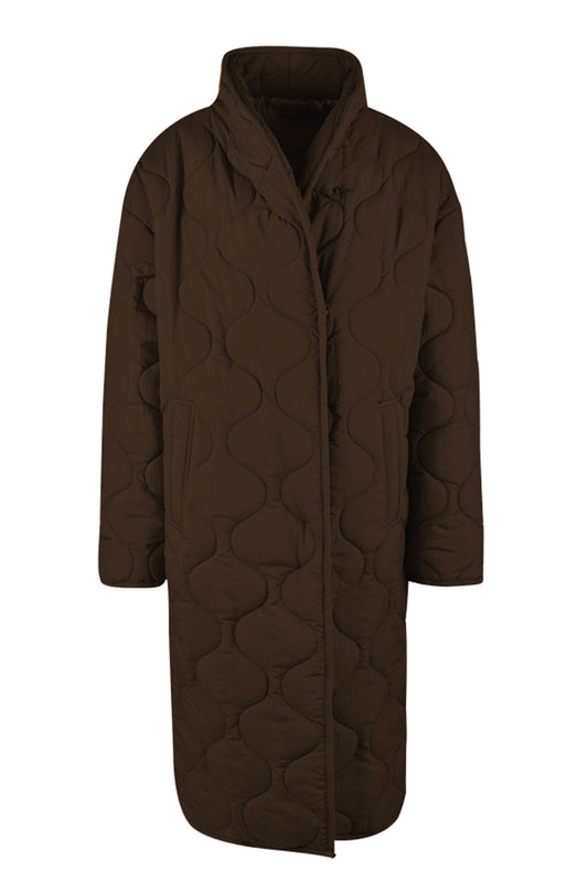 Long Quilted Coat