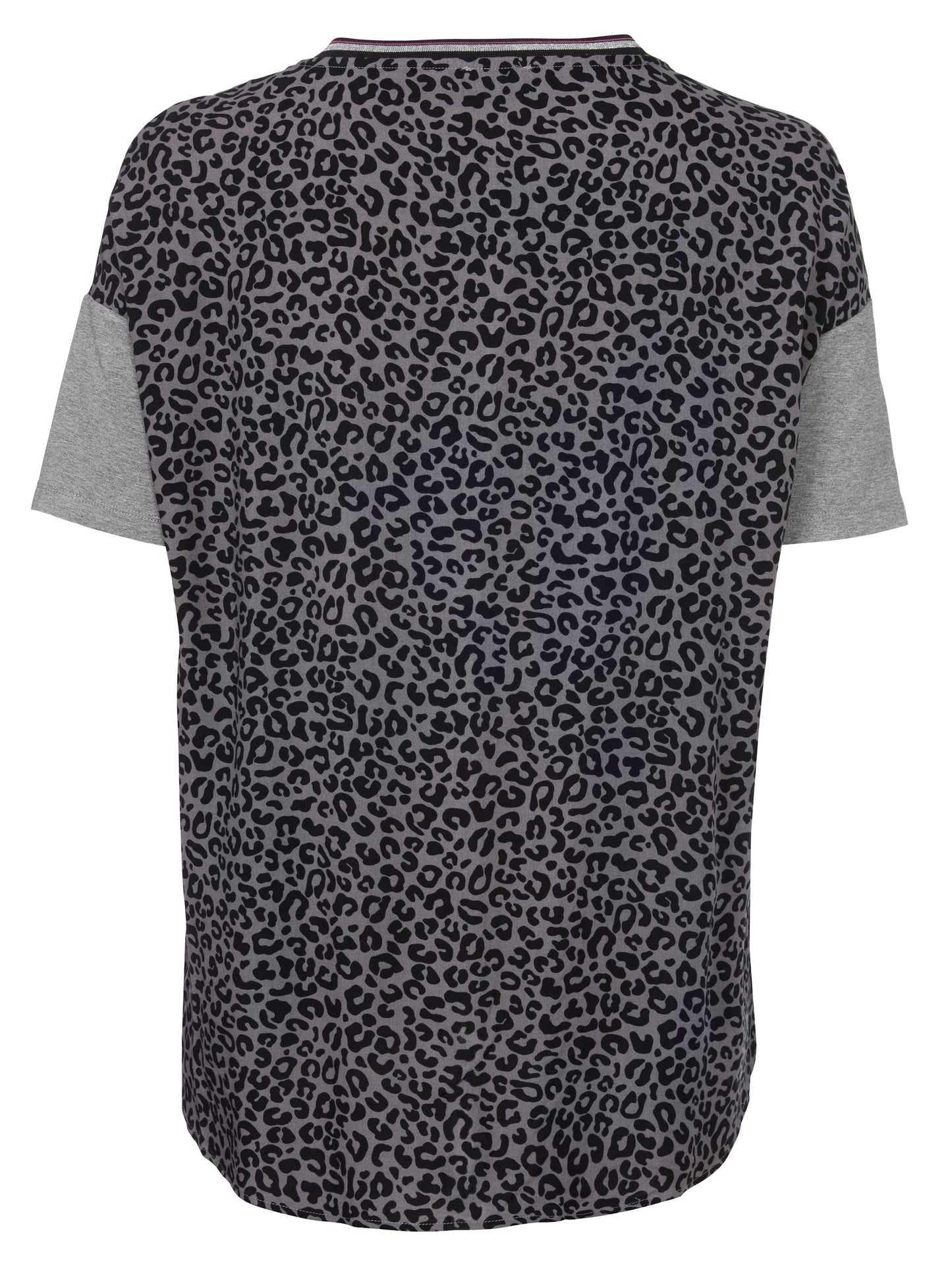 Bluse Rundhals 1/2 Arm Druck Motiv