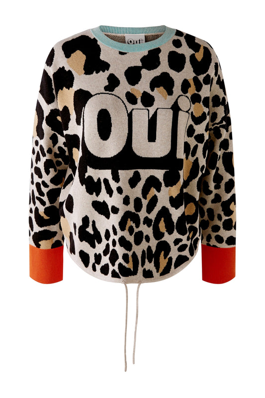 Pullover mit Oui Logo