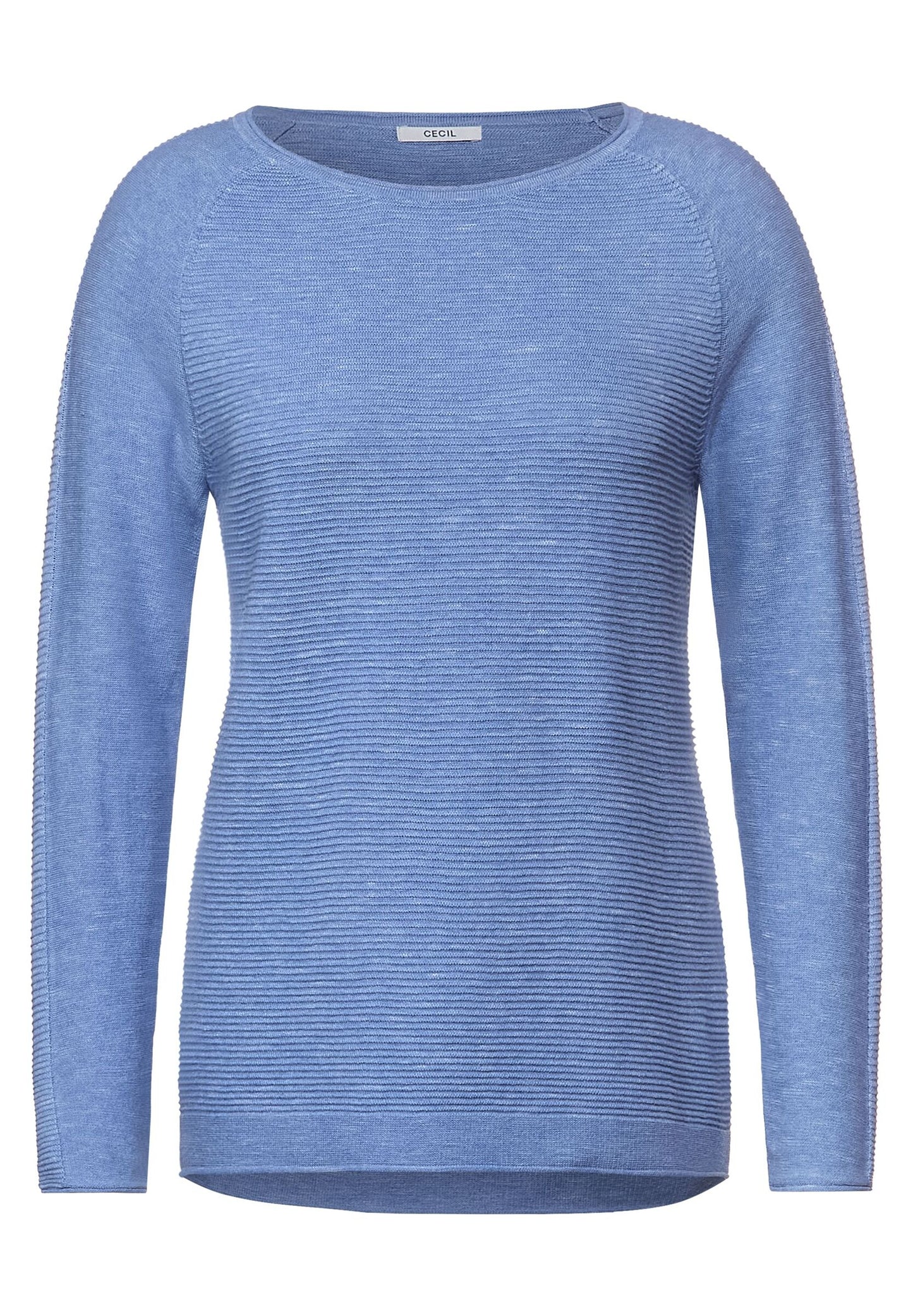 Pullover in Melange Optik