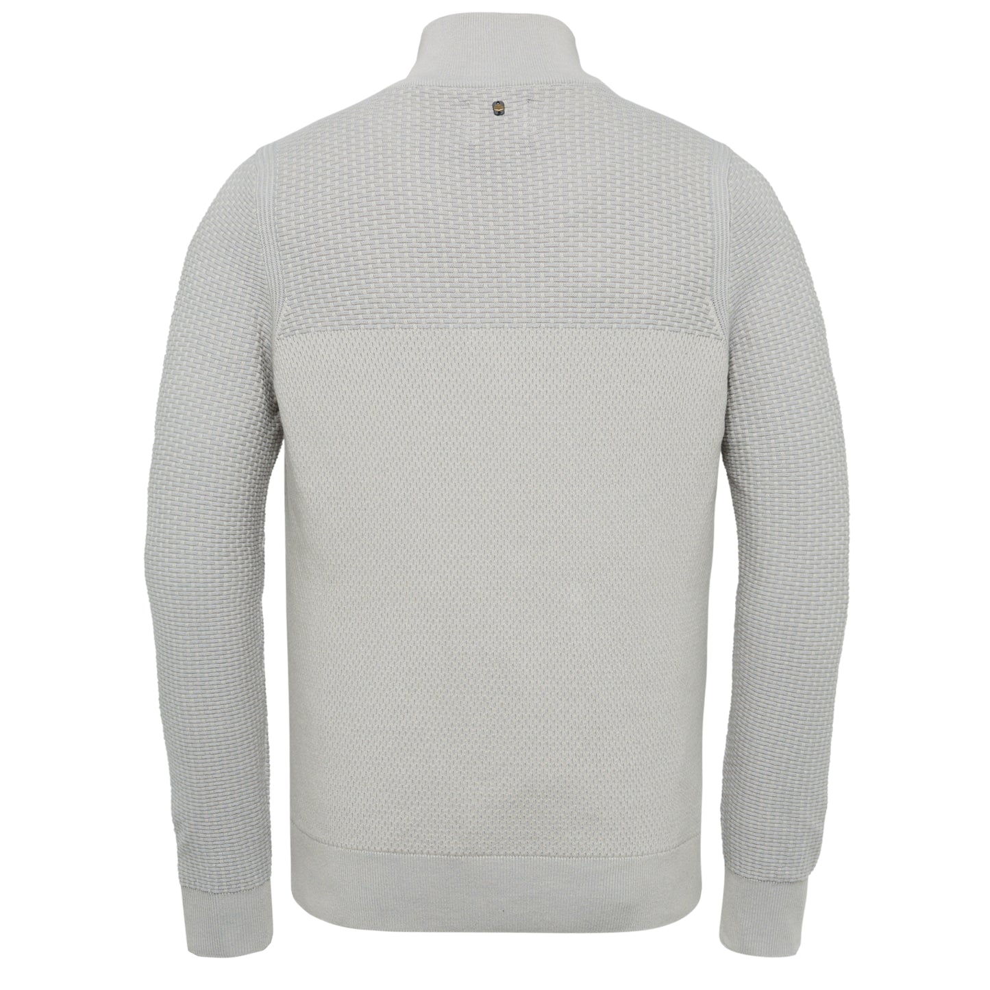 Half zip collar cotton plated