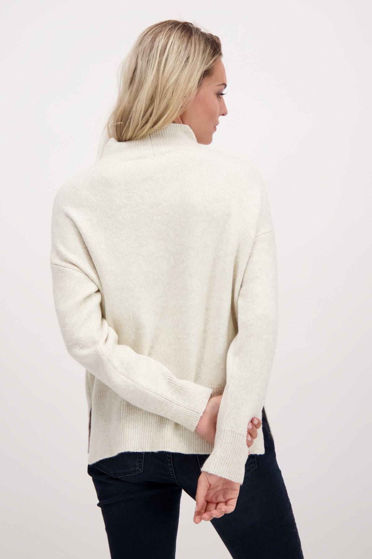 Pullover, concrete melange