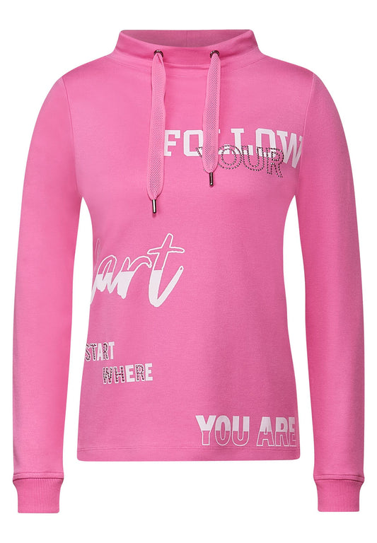 Sweatshirt mit Wording