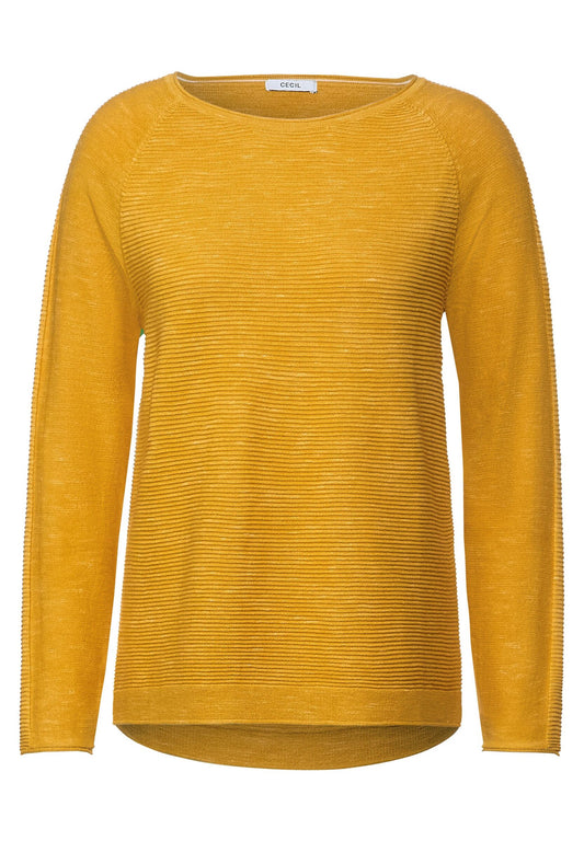 Pullover in Melange Optik