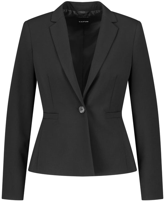 Klassischer Blazer aus knitterarmer Qualität