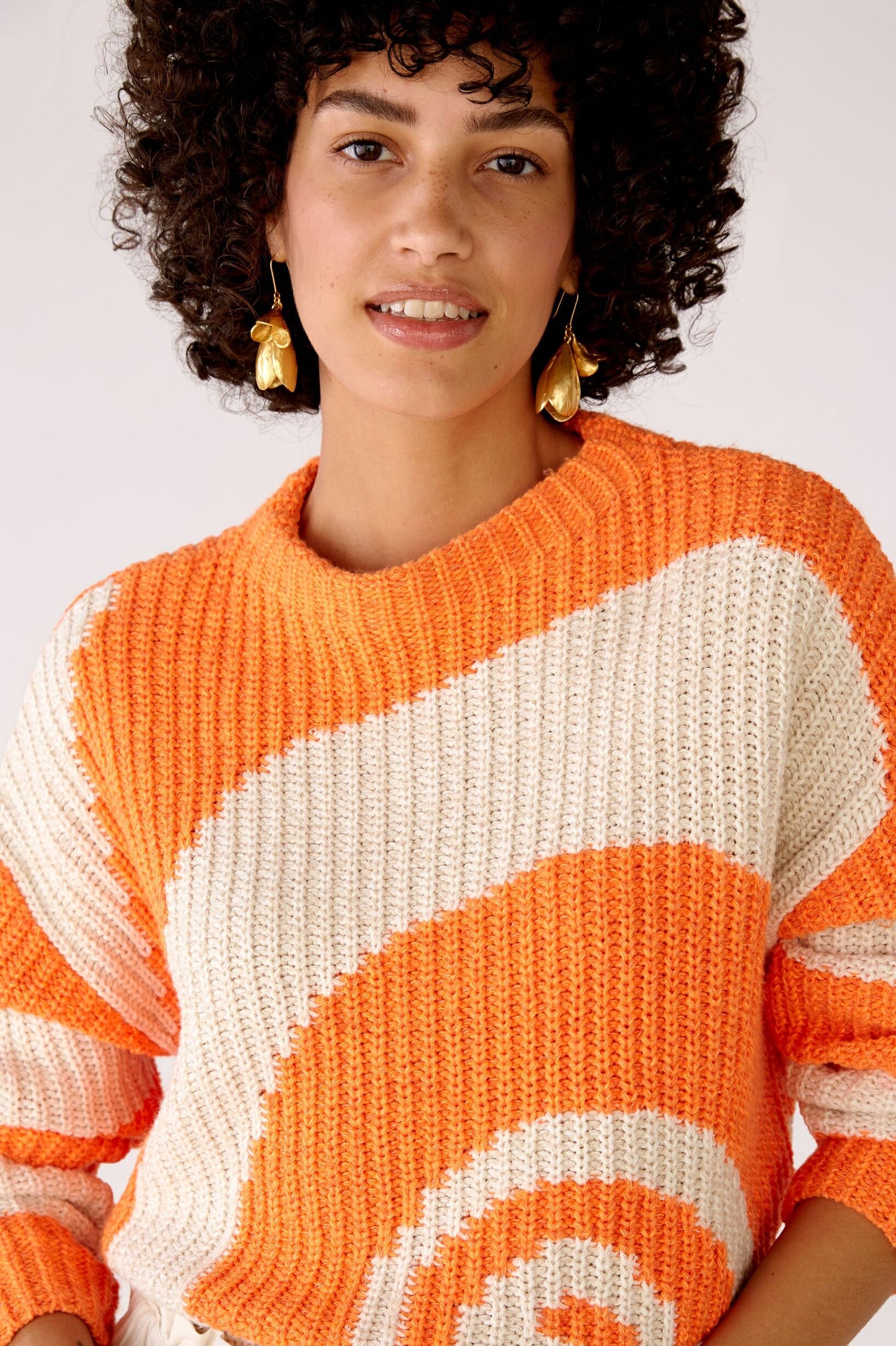 Strickpullover in Grobstrickoptik