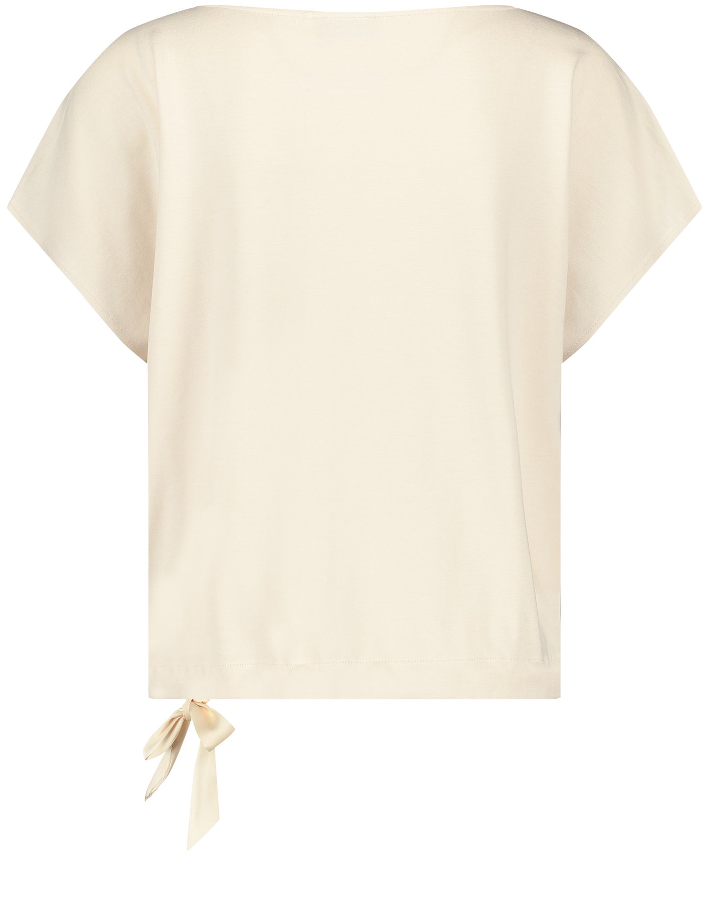 Blusenshirt mit Satin-Front